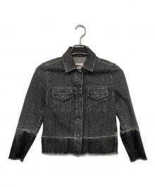 MM6 Maison Margiela（エムエムシックスメゾンマルジェラ）の古着「S32AM0183　デニムジャケット」｜ブラック