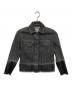MM6 Maison Margiela（エムエムシックスメゾンマルジェラ）の古着「S32AM0183　デニムジャケット」｜ブラック