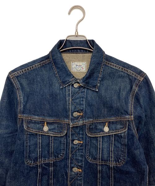 POLO RALPH LAUREN（ポロ・ラルフローレン）POLO RALPH LAUREN (ポロ・ラルフローレン) 710533866001　デニムジャケット インディゴ サイズ:Sの古着・服飾アイテム