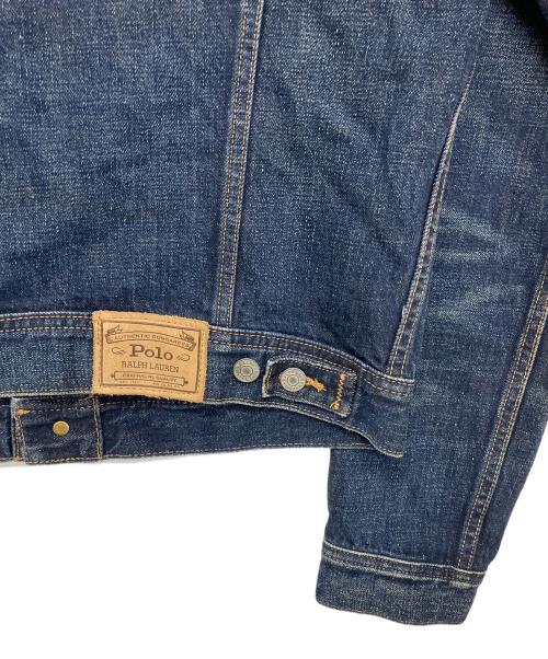 POLO RALPH LAUREN（ポロ・ラルフローレン）POLO RALPH LAUREN (ポロ・ラルフローレン) 710533866001　デニムジャケット インディゴ サイズ:Sの古着・服飾アイテム