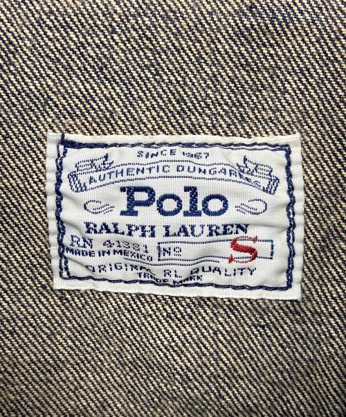 POLO RALPH LAUREN（ポロ・ラルフローレン）POLO RALPH LAUREN (ポロ・ラルフローレン) 710533866001　デニムジャケット インディゴ サイズ:Sの古着・服飾アイテム