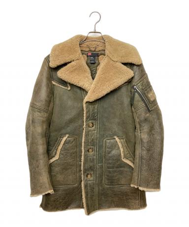 えびぃ〜DIESEL レザームートンジャケット　コート 中古・古着通販】DIESEL (ディーゼル) ムートンジャケット ブラウン