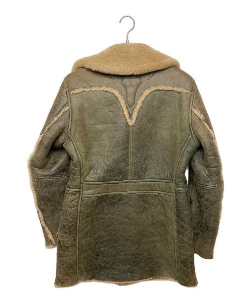 DIESEL（ディーゼル）DIESEL (ディーゼル) ムートンジャケット ブラウン サイズ:Sの古着・服飾アイテム