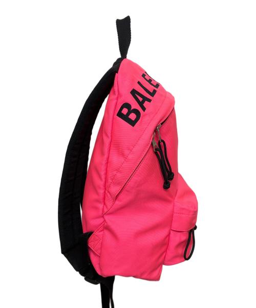BALENCIAGA（バレンシアガ）BALENCIAGA (バレンシアガ) WHEEL BACKPACK ピンクの古着・服飾アイテム