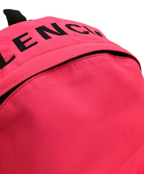 BALENCIAGA（バレンシアガ）BALENCIAGA (バレンシアガ) WHEEL BACKPACK ピンクの古着・服飾アイテム