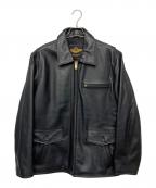 MORGAN PRODUCTIONモルガン プロダクションズ）の古着「NA-309 レザージャケット」｜ブラック