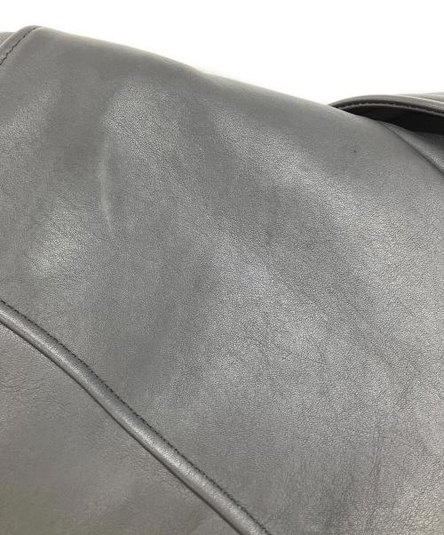 MORGAN PRODUCTION（モルガン プロダクションズ）MORGAN PRODUCTION (モルガン プロダクションズ) NA-309 レザージャケット ブラック サイズ:40の古着・服飾アイテム