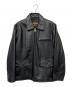 MORGAN PRODUCTION（モルガン プロダクションズ）の古着「NA-309 レザージャケット」｜ブラック