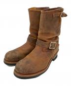 RED WINGレッドウィング）の古着「エンジニアブーツ」｜ブラウン