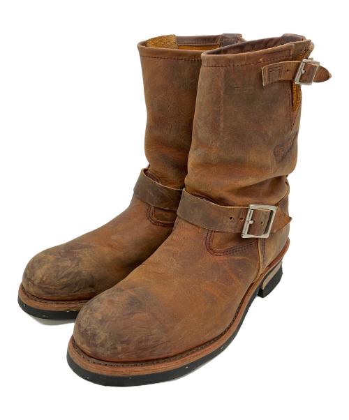 RED WING（レッドウィング）RED WING (レッドウィング) エンジニアブーツ ブラウン サイズ:USA9の古着・服飾アイテム