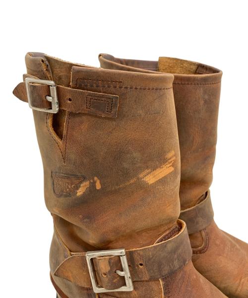 RED WING（レッドウィング）RED WING (レッドウィング) エンジニアブーツ ブラウン サイズ:USA9の古着・服飾アイテム