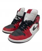 NIKEナイキ）の古着「Air Jordan 1 Mid 554724-069 スニーカー」｜ホワイト×レッド