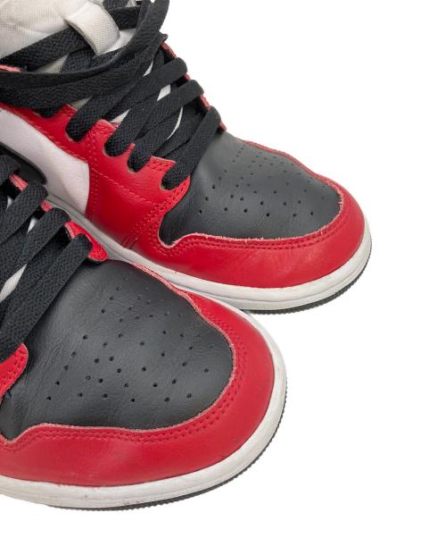 NIKE（ナイキ）NIKE (ナイキ) Air Jordan 1 Mid 554724-069 スニーカー ホワイト×レッド サイズ:26.5cmの古着・服飾アイテム