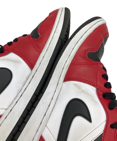 NIKE（ナイキ）NIKE (ナイキ) Air Jordan 1 Mid 554724-069 スニーカー ホワイト×レッド サイズ:26.5cmの古着・服飾アイテム