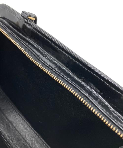 CHANEL（シャネル）CHANEL (シャネル) マイクロキルティング　ハンドバッグ ベージュ×ブラックの古着・服飾アイテム