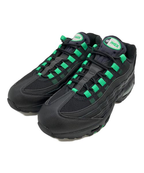 NIKE（ナイキ）NIKE (ナイキ) air max 95 Green Shock スニーカー ブラック サイズ:27.5㎝ 未使用品の古着・服飾アイテム