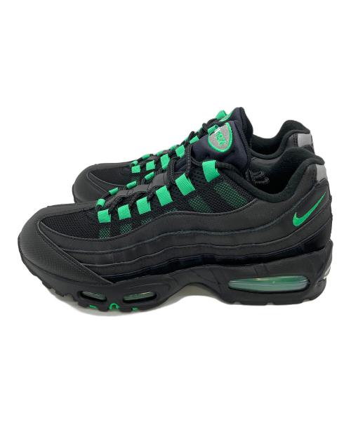 NIKE（ナイキ）NIKE (ナイキ) air max 95 Green Shock スニーカー ブラック サイズ:27.5㎝ 未使用品の古着・服飾アイテム