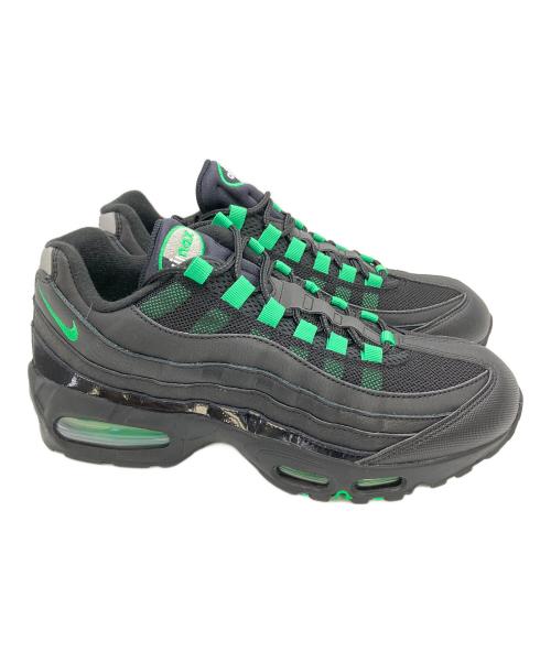 NIKE（ナイキ）NIKE (ナイキ) air max 95 Green Shock スニーカー ブラック サイズ:27.5㎝ 未使用品の古着・服飾アイテム