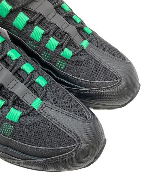 NIKE（ナイキ）NIKE (ナイキ) air max 95 Green Shock スニーカー ブラック サイズ:27.5㎝ 未使用品の古着・服飾アイテム