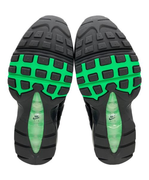 NIKE（ナイキ）NIKE (ナイキ) air max 95 Green Shock スニーカー ブラック サイズ:27.5㎝ 未使用品の古着・服飾アイテム