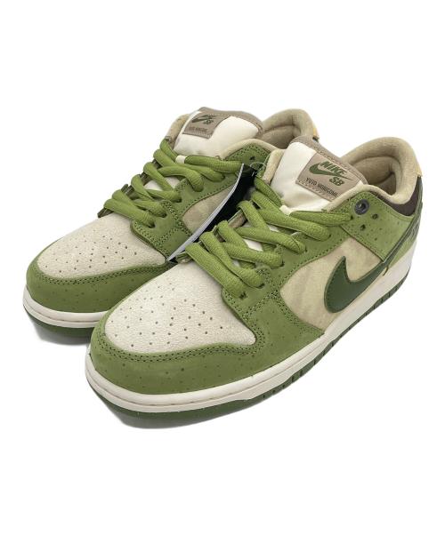 NIKE（ナイキ）NIKE (ナイキ) SB DUNK LOW PRO Yuto Horigome スニーカー アイボリー×グリーン サイズ:27.5㎝ 未使用品の古着・服飾アイテム