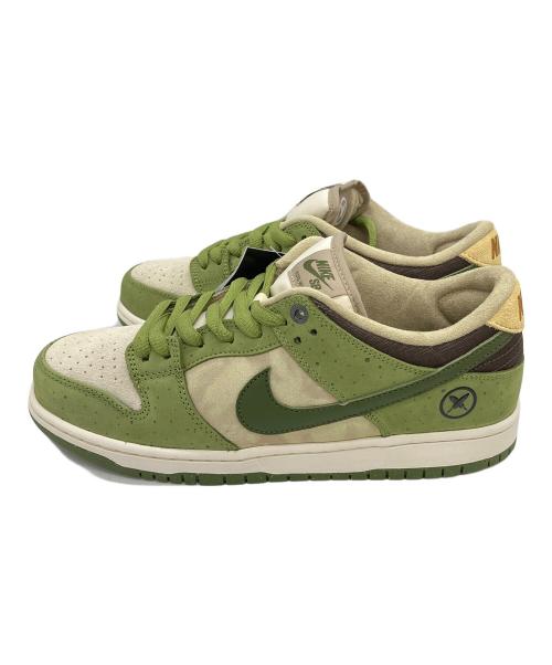 NIKE（ナイキ）NIKE (ナイキ) SB DUNK LOW PRO Yuto Horigome スニーカー アイボリー×グリーン サイズ:27.5㎝ 未使用品の古着・服飾アイテム