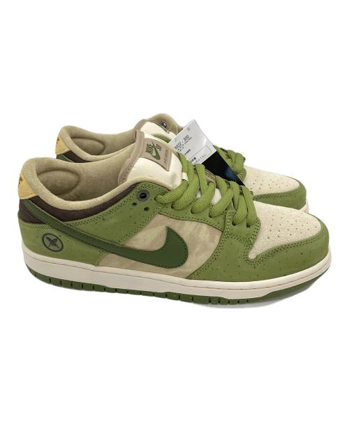 NIKE（ナイキ）NIKE (ナイキ) SB DUNK LOW PRO Yuto Horigome スニーカー アイボリー×グリーン サイズ:27.5㎝ 未使用品の古着・服飾アイテム
