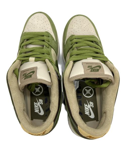 NIKE（ナイキ）NIKE (ナイキ) SB DUNK LOW PRO Yuto Horigome スニーカー アイボリー×グリーン サイズ:27.5㎝ 未使用品の古着・服飾アイテム
