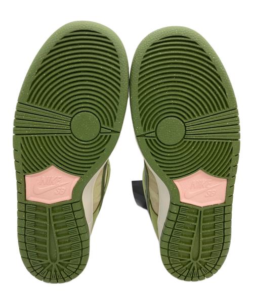 NIKE（ナイキ）NIKE (ナイキ) SB DUNK LOW PRO Yuto Horigome スニーカー アイボリー×グリーン サイズ:27.5㎝ 未使用品の古着・服飾アイテム