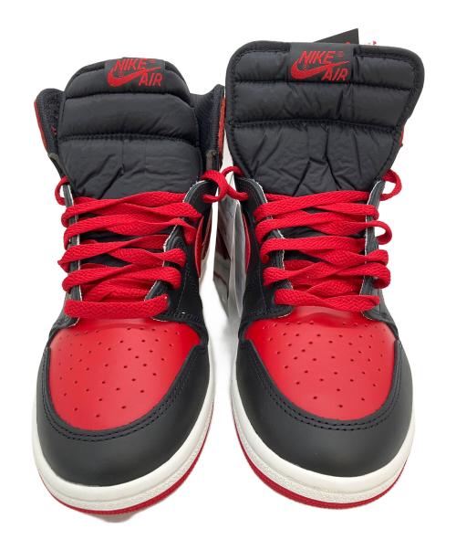 NIKE（ナイキ）NIKE (ナイキ) AIR JORDAN 1 HIGH 85 HV6674-067 ミッドカットスニーカー ブラック×レッド サイズ:27cm 未使用品の古着・服飾アイテム