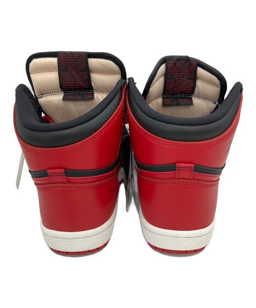 NIKE（ナイキ）NIKE (ナイキ) AIR JORDAN 1 HIGH 85 HV6674-067 ミッドカットスニーカー ブラック×レッド サイズ:27cm 未使用品の古着・服飾アイテム