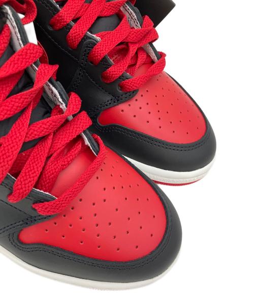 NIKE（ナイキ）NIKE (ナイキ) AIR JORDAN 1 HIGH 85 HV6674-067 ミッドカットスニーカー ブラック×レッド サイズ:27cm 未使用品の古着・服飾アイテム