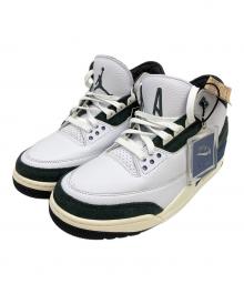 NIKE（ナイキ）の古着「Air Jordan 3 Retro OG SP “For The Love” NIKE A Ma Maniere　HV8571-100　スニーカー」｜ホワイト×ネイビー