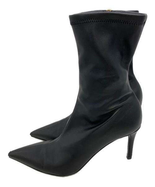 STELLA McCARTNEY（ステラマッカートニー）STELLA McCARTNEY (ステラマッカートニー) ショートブーツ ブラック サイズ:36の古着・服飾アイテム