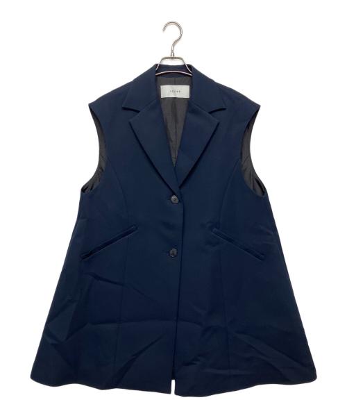ADORE（アドーア）ADORE (アドーア) ジレ　531-5150008 ネイビー サイズ:38の古着・服飾アイテム