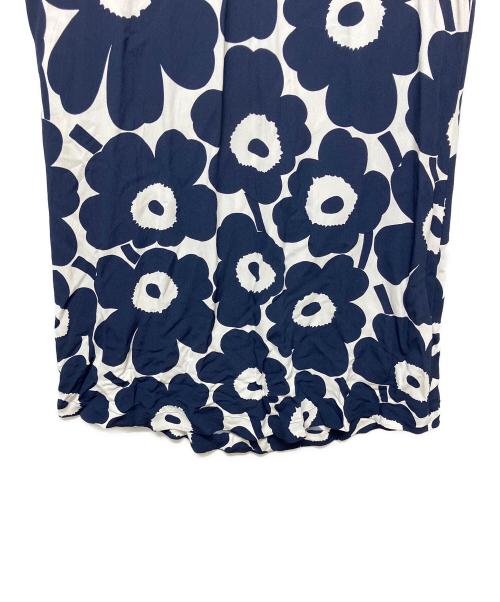 marimekko（マリメッコ）marimekko (マリメッコ) RIIMU UNIKKO　半袖ワンピース ネイビー サイズ:Sの古着・服飾アイテム
