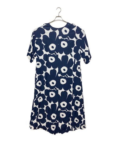 marimekko（マリメッコ）marimekko (マリメッコ) RIIMU UNIKKO　半袖ワンピース ネイビー サイズ:Sの古着・服飾アイテム