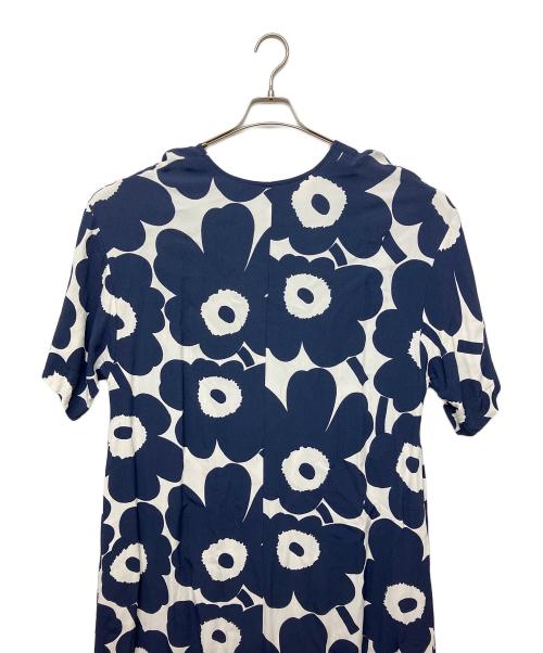 marimekko（マリメッコ）marimekko (マリメッコ) RIIMU UNIKKO　半袖ワンピース ネイビー サイズ:Sの古着・服飾アイテム