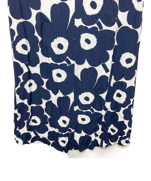 marimekko（マリメッコ）marimekko (マリメッコ) RIIMU UNIKKO　半袖ワンピース ネイビー サイズ:Sの古着・服飾アイテム