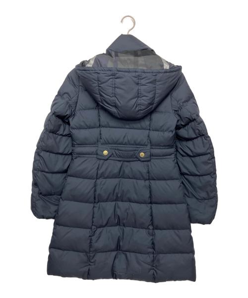 BLUE LABEL CRESTBRIDGE（ブルーレーベルクレストブリッジ）BLUE LABEL CRESTBRIDGE (ブルーレーベルクレストブリッジ) 55C30-861-29　ダウンコート ブラック サイズ:38の古着・服飾アイテム