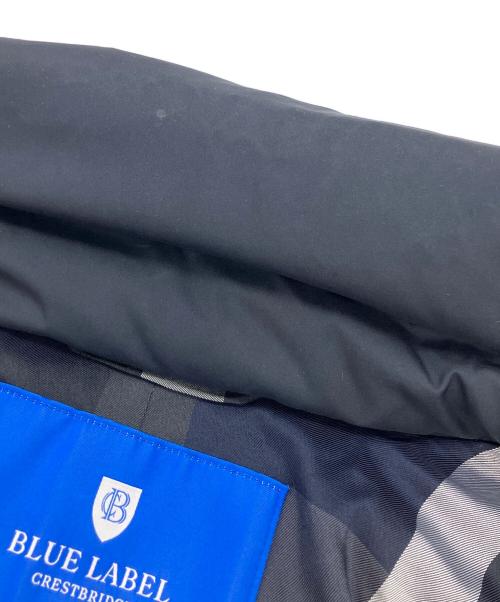 BLUE LABEL CRESTBRIDGE（ブルーレーベルクレストブリッジ）BLUE LABEL CRESTBRIDGE (ブルーレーベルクレストブリッジ) 55C30-861-29　ダウンコート ブラック サイズ:38の古着・服飾アイテム