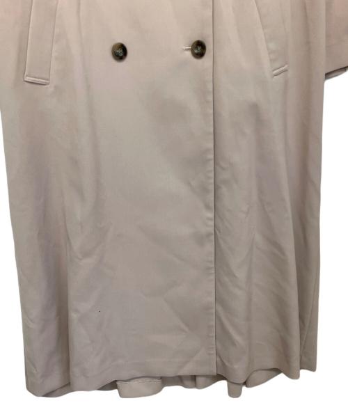 Mystrada（マイストラーダ）Mystrada (マイストラーダ) トレンチコート ピンク サイズ:38 未使用品の古着・服飾アイテム