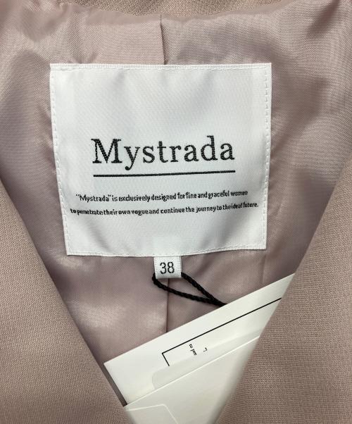 Mystrada（マイストラーダ）Mystrada (マイストラーダ) トレンチコート ピンク サイズ:38 未使用品の古着・服飾アイテム