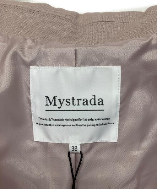 Mystrada（マイストラーダ）Mystrada (マイストラーダ) トレンチコート ピンク サイズ:38 未使用品の古着・服飾アイテム