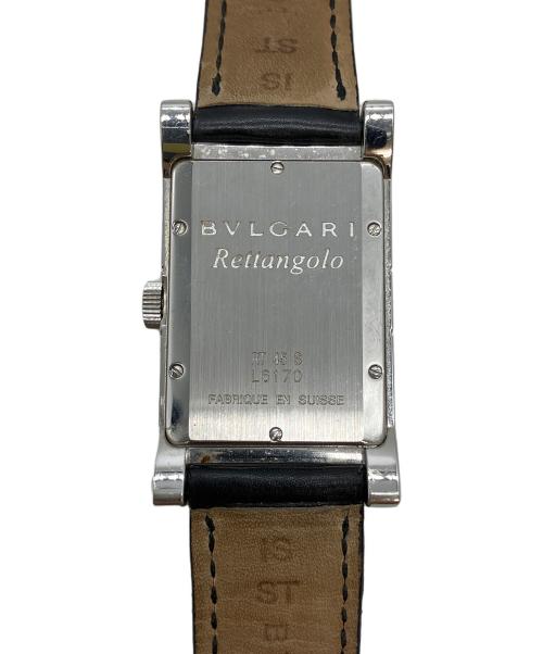 BVLGARI（ブルガリ）BVLGARI (ブルガリ) レッタンロゴ　腕時計の古着・服飾アイテム