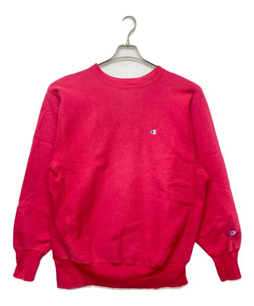 Champion REVERSE WEAVE（チャンピオン リバース ウィーブ）Champion REVERSE WEAVE (チャンピオン リバース ウィーブ) スウェット ピンク サイズ:XLの古着・服飾アイテム