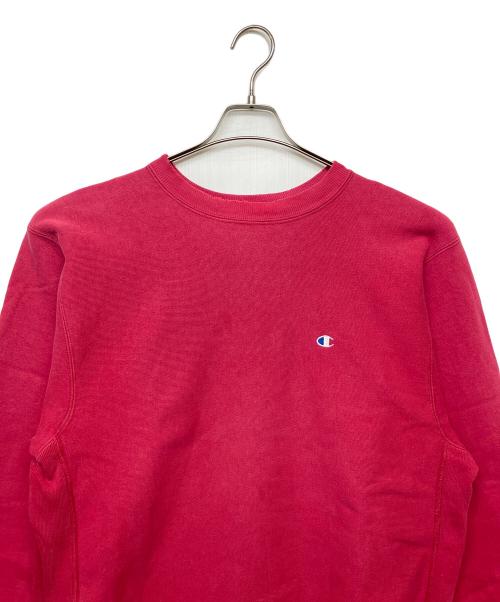 Champion REVERSE WEAVE（チャンピオン リバース ウィーブ）Champion REVERSE WEAVE (チャンピオン リバース ウィーブ) スウェット ピンク サイズ:XLの古着・服飾アイテム