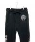 CHROME HEARTS (クロムハーツ) スウェットパンツ ブラック サイズ:S：120000円