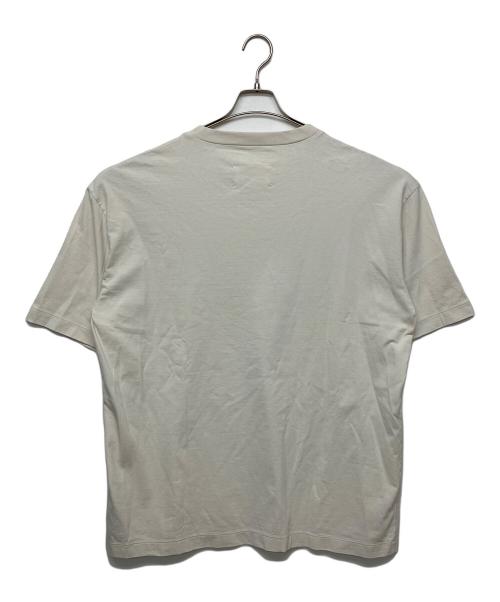 Maison Margiela（メゾンマルジェラ）Maison Margiela (メゾンマルジェラ) カレンダーロゴエンブロイダー クルーネックTシャツ グレー サイズ:Sの古着・服飾アイテム