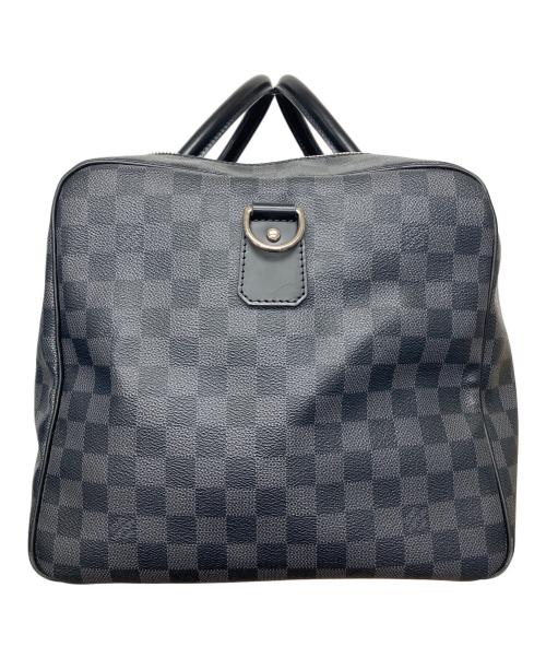LOUIS VUITTON（ルイ ヴィトン）LOUIS VUITTON (ルイ ヴィトン) ダミエ・グラフィット　ロードスター50　ボストンバッグ ブラックの古着・服飾アイテム